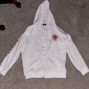 Chrome Hearts Zip-Up Hoodie